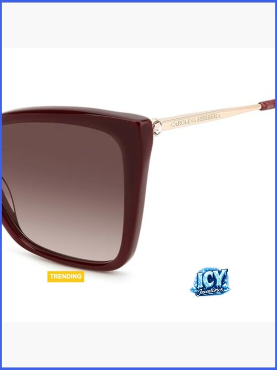 Carolina Herrera Cat Eye Sunglasses Non-Polarized UV Protection
